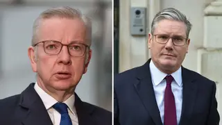 Michael Gove has hit out at Keir Starmer