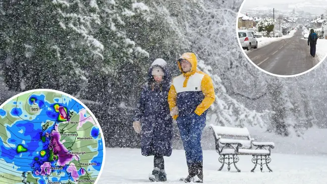 Brits are in for a freezing end to February