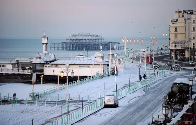 Brits are in for a freezing end to the month
