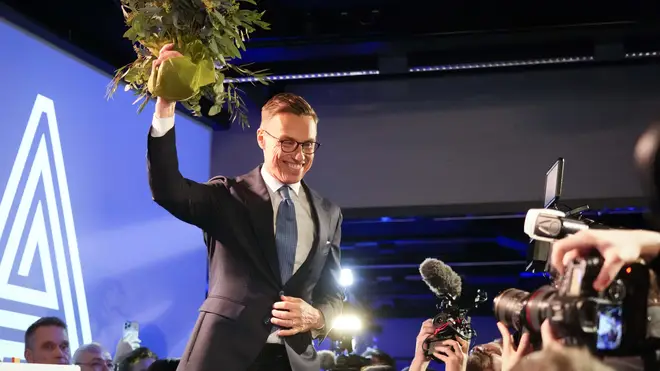 APTOPIX Finland Election President