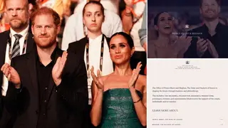 Prince Harry and Meghan Markle have unveiled their new website which claims the Sussexes are 'shaping the future through business and philanthropy'