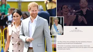 Prince Harry and Meghan Markle have unveiled their new website which claims the Sussexes are 'shaping the future through business and philanthropy'