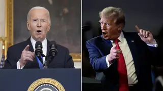Joe Biden blasts 2024 election challenger Donald Trump, calling his Nato remarks 'dumb, shameful and un-American'