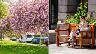 The UK is set to be hit by unseasonably warm temperatures in the coming days.