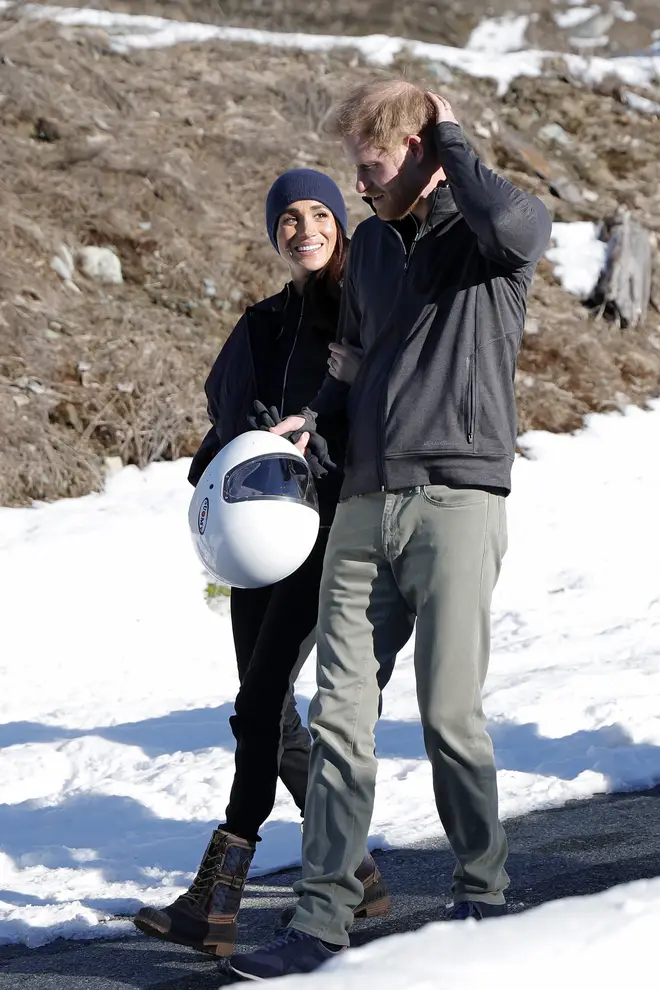 Harry and Meghan in Whistler