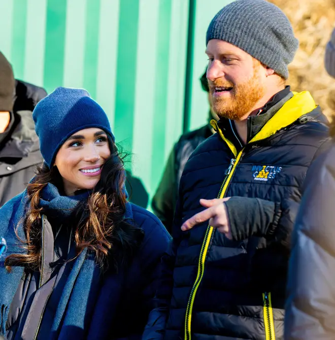 Prince Harry, Duke of Sussex and Meghan Markle, Duchess of Sussex attending the second day of the One Year to Go Event before the Invictus Games