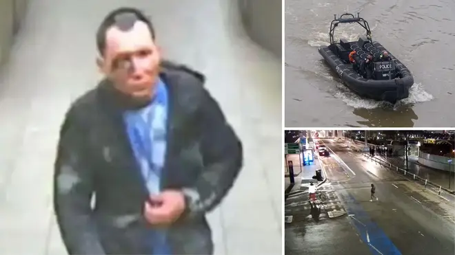 Clapham attack suspect Abdul Ezedi may never be found if he entered the water