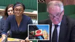 A row between Kemi Badenoch and Henry Staunton is deepening