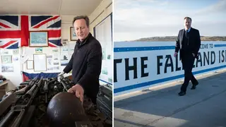 David Cameron is the first foreign secretary to visit the islands for 30 years