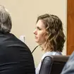 Defendant Ruby Franke looks on during court in St George, Utah