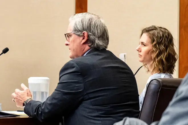 Defendant Ruby Franke looks on during court Tuesday, Feb. 20, 2024, in St. George, Utah