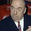 Pablo Neruda sits in Paris in October 1971 (Michel Lipchitz/AP)