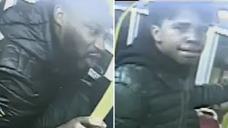 Police are attempting to track down these two men