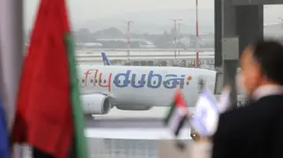 FlyDubai plane