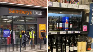 Sainsbury's is trialling new electronic security cabinets