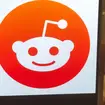 Reddit logo on a mobile phone