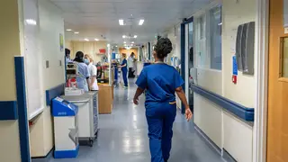 Nurse on a ward