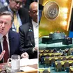 David Cameron warned UN allies against 'compromise' and 'fatigue'.