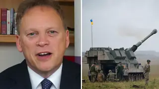 Grant Shapps has vowed that Britain will back Ukraine 'to the end'