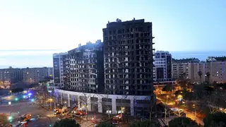 Spain Building Fire