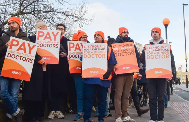 Junior doctors have walked out ten times in the past year