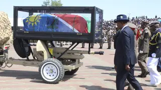 Namibia Geingob Funeral
