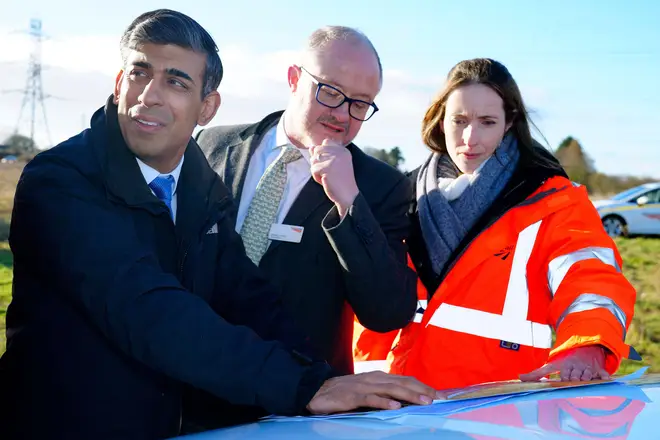 Rishi Sunak has said the decision to take money from the scrapped HS2 northern leg to fund other transport links will be "transformational".