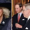 Camilla led the royals at the memorial for King Constantine of Greece after Prince William had to pull out.