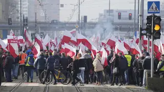 Poland farmers' protest