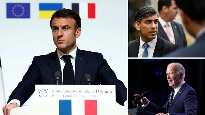 World leaders have rejected Macron's idea.
