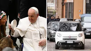 Pope Francis has been taken to hospital