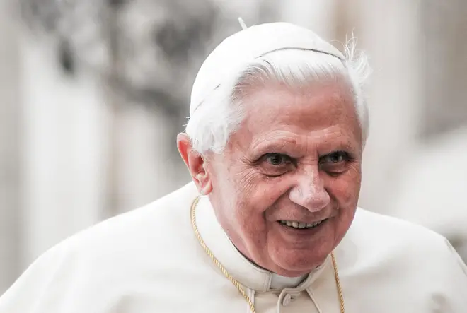 Pope Benedict stepped down in 2013