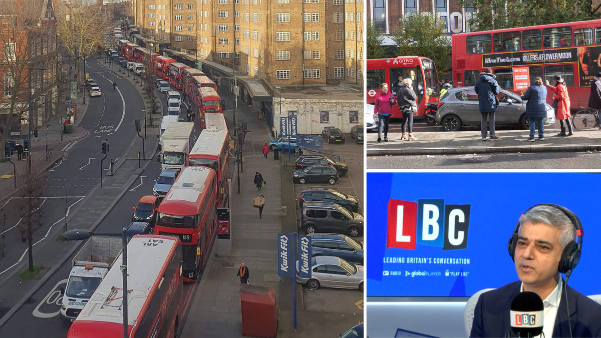 Mayor of London reveals changes coming to Streatham LTN which is causing 'huge problems' - LBC