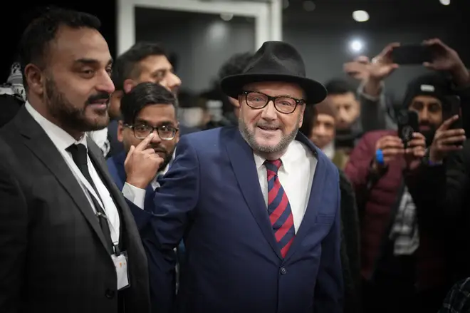 New MP for Rochdale George Galloway