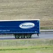 Wincanton lorry on M40 motorway, Warwickshire, UK