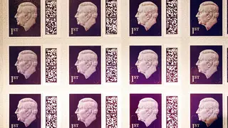 King Charles III stamp unveiled