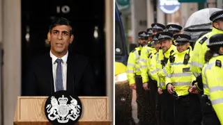 Prime Minister Rishi Sunak condemned extremism in a speech on Friday evening.