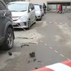 St Petersburg blast site