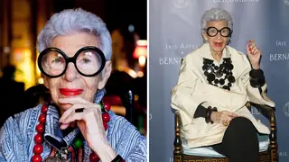 Iris Apfel, a vivacious personality in the world of fashion, textiles and interior design, has died.