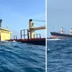 A British-registered ship has sunk in the Red Sea
