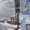 Snow has arrived in the UK