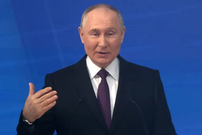 Putin has said having foreign troops on the ground 'risks a global conflict'
