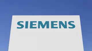 A Siemens logo