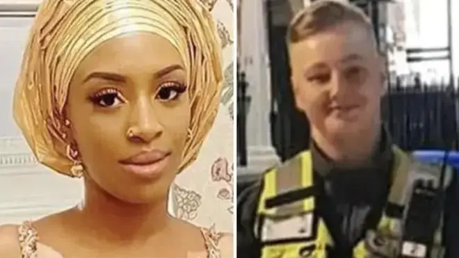 Security guard Gaby Hutchinson, 23 (right), and Rebecca Ikumelo (left), 33, were killed.