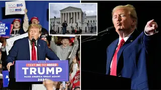 Donald Trump cannot be kicked off presidential ballots, Supreme Court rules, handing Republican huge election boost