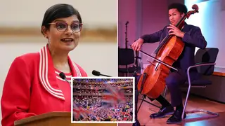 Thangam Debbonaire said that culture should be "accessible for everyone" and that the British patriotic song can make many feel left out.