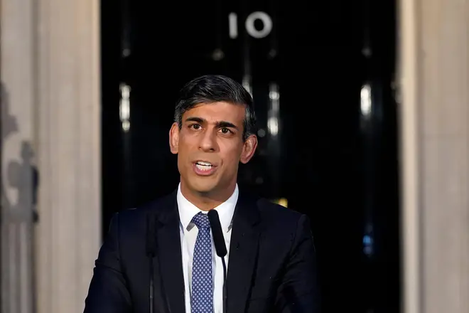 Rishi Sunak called for more stringent policing of protests in a widely criticised speech outside No10