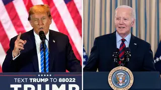 Donald Trump and Joe Biden are set for a rematch at the next presidential election