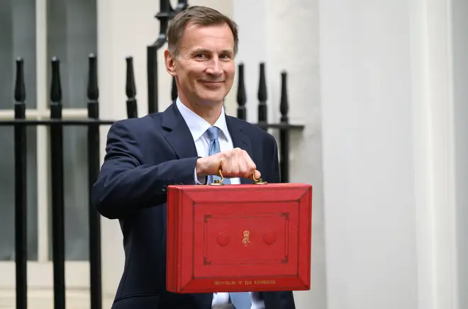 It comes as Mr Hunt noted the economy is expected to grow 0.8% this year and 1.9% next year, 0.5% higher than the OBR's autumn forecast.
