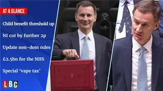 At a glance: Chancellor Jeremy Hunt unveils 'tax-cutting' Budget